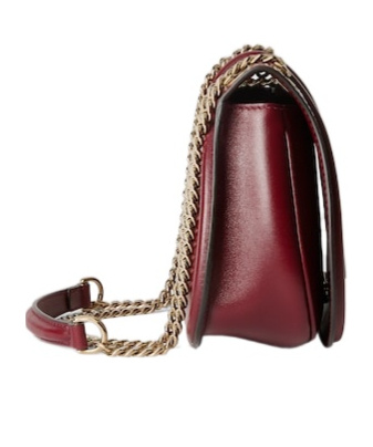 Gucci Blondie Shoulder Backpack In Red