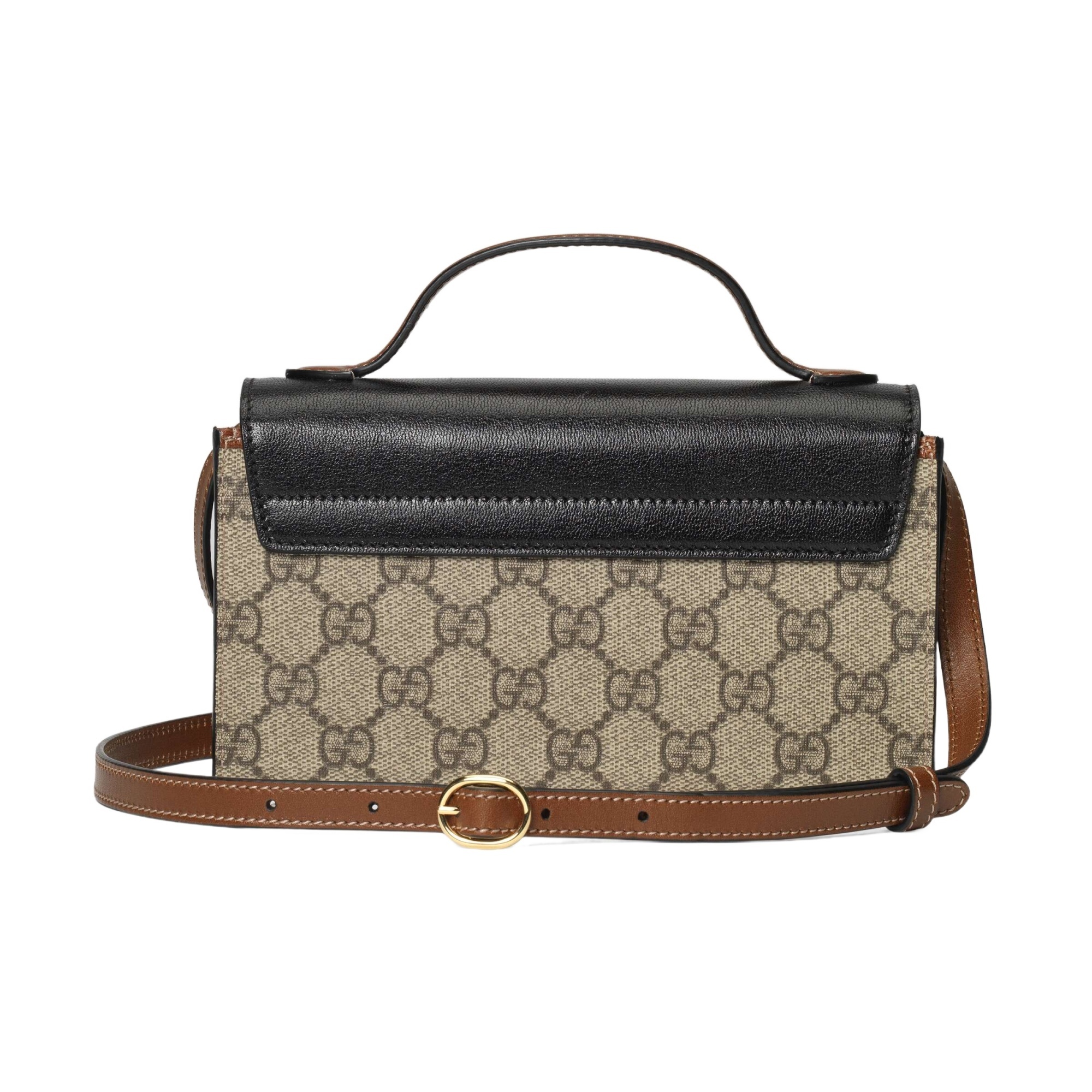 Gucci Padlock Mini Bag In Black