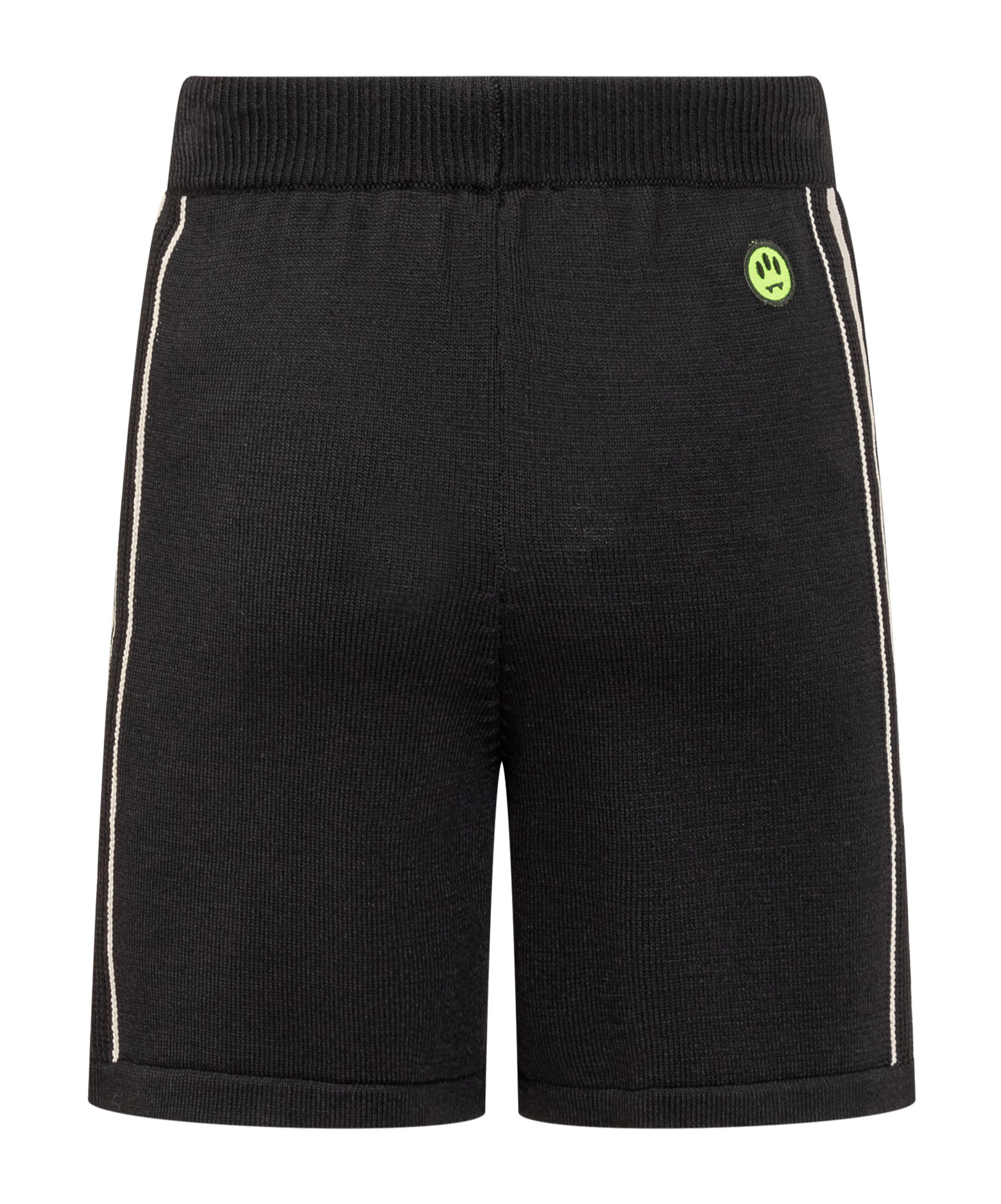 Barrow Elastic Waist Shorts In Black
