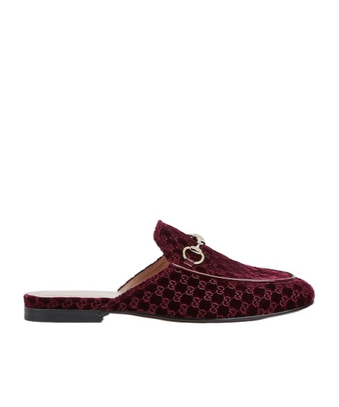 Gucci Women's Princetown Slipper In Burgundy