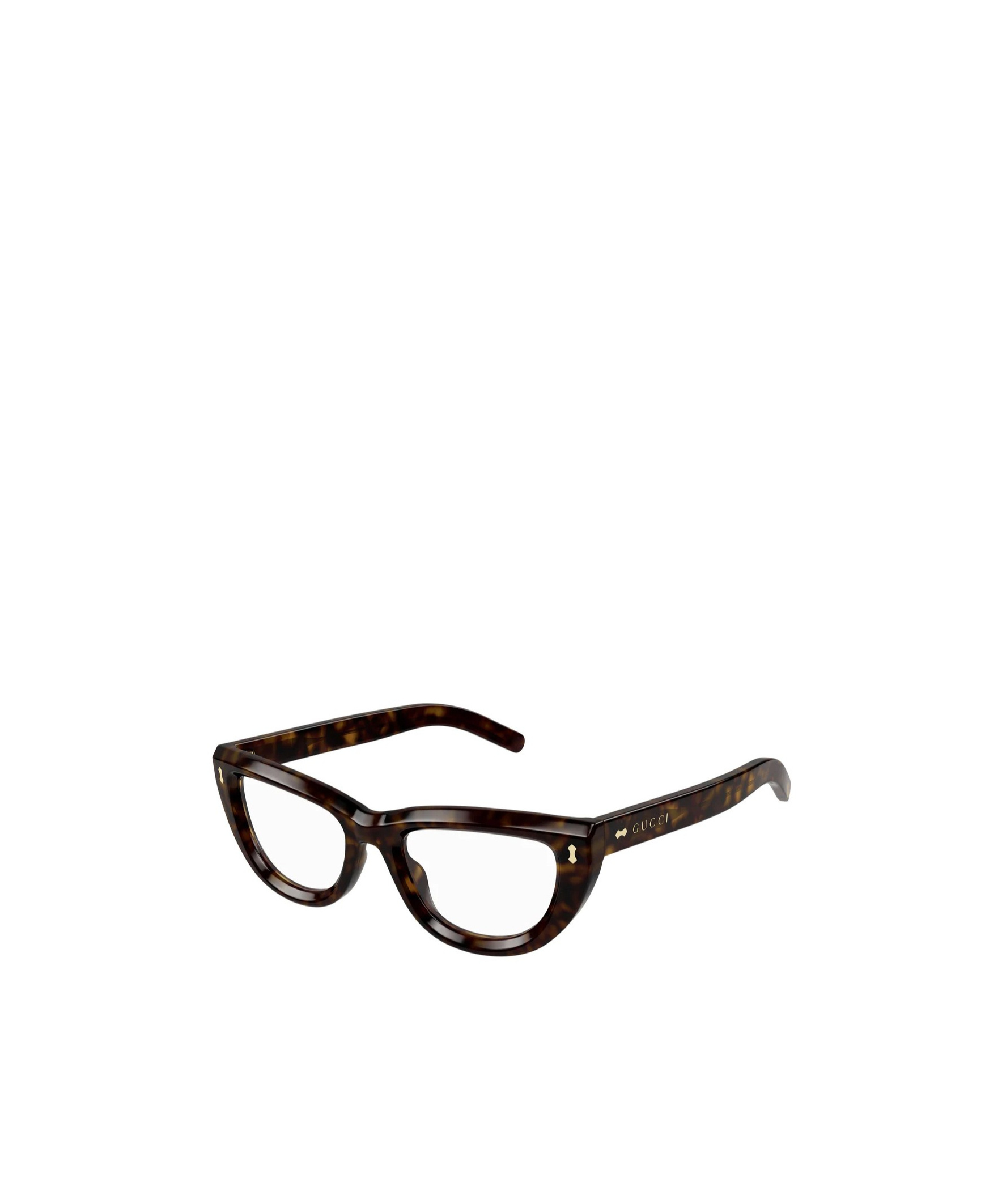 Gucci Eyewear Cat-eye Frame Glasses In Black