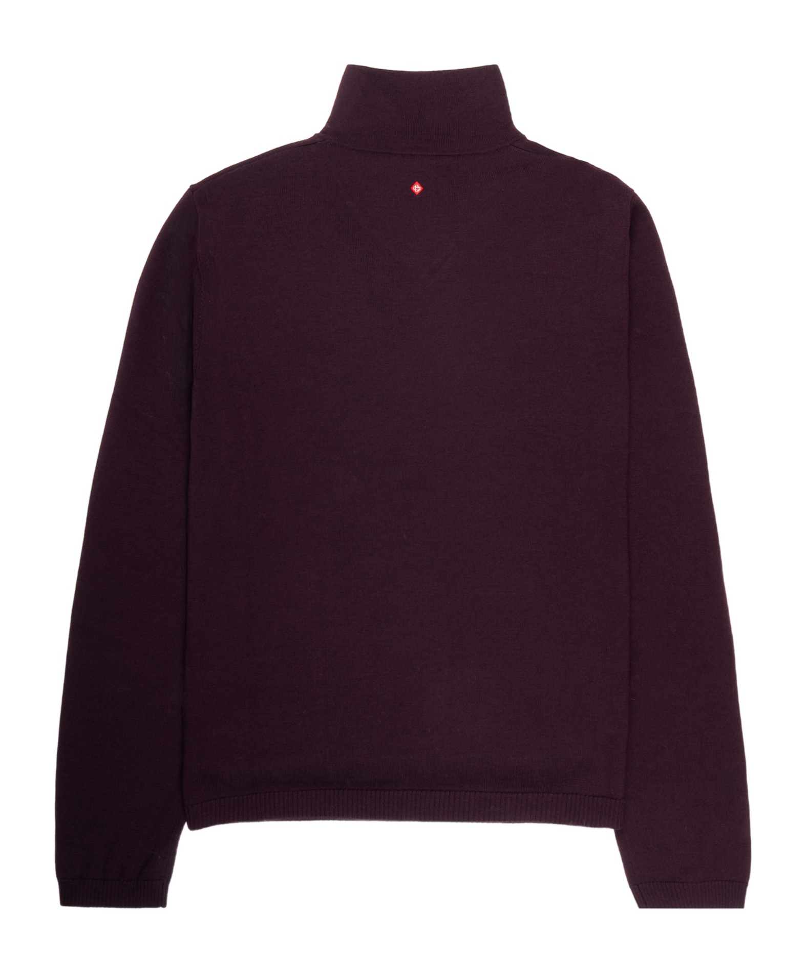 Casablanca High-necked Long-sleeve Sweater In Black