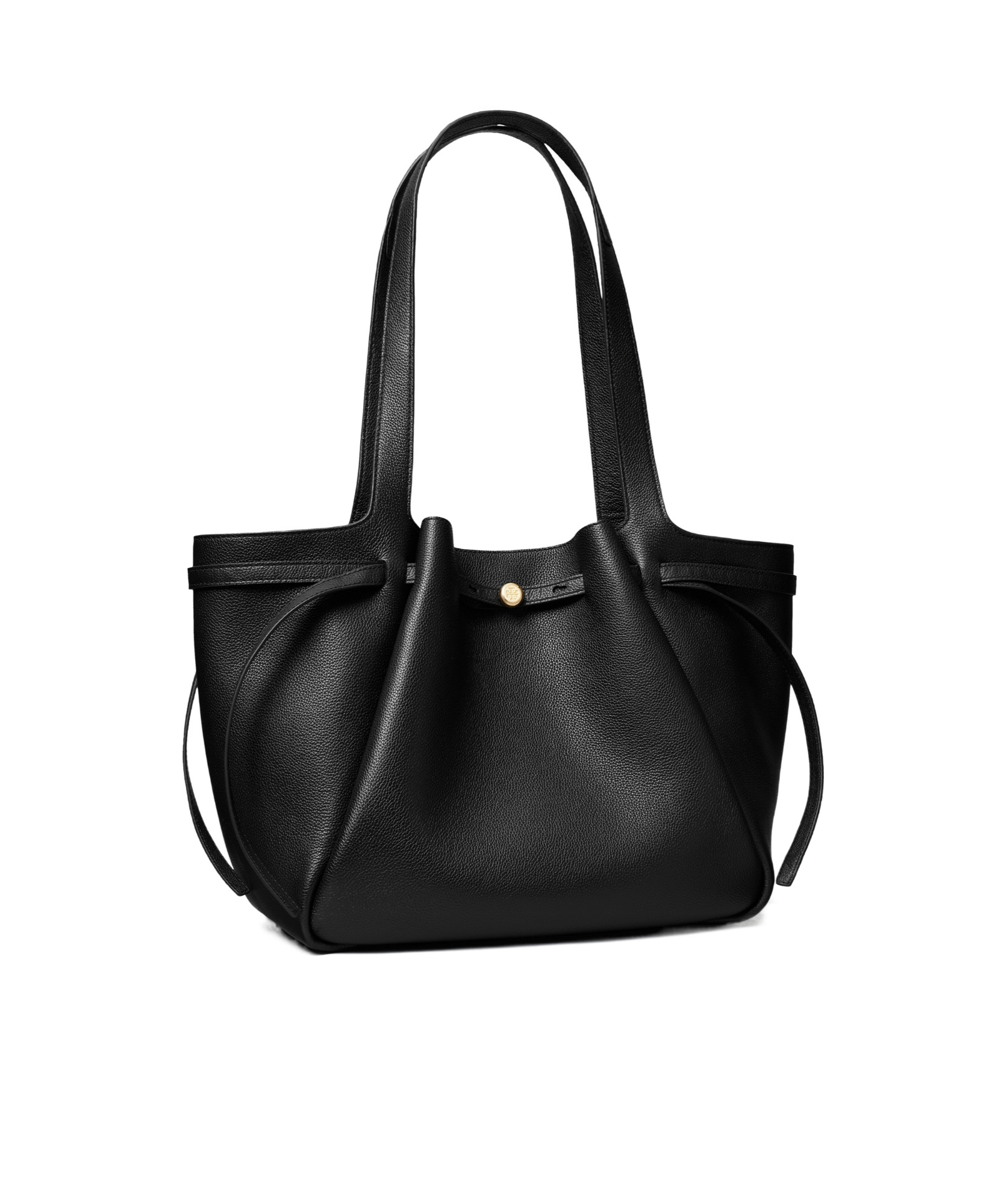 Tory Burch Romy Shopping Bag In Black