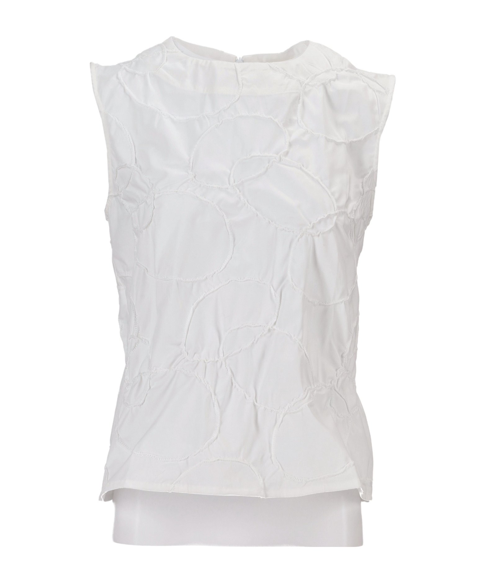 Niccolò Pasqualetti Carta Tank Elastic Hoop Embroidered Tank