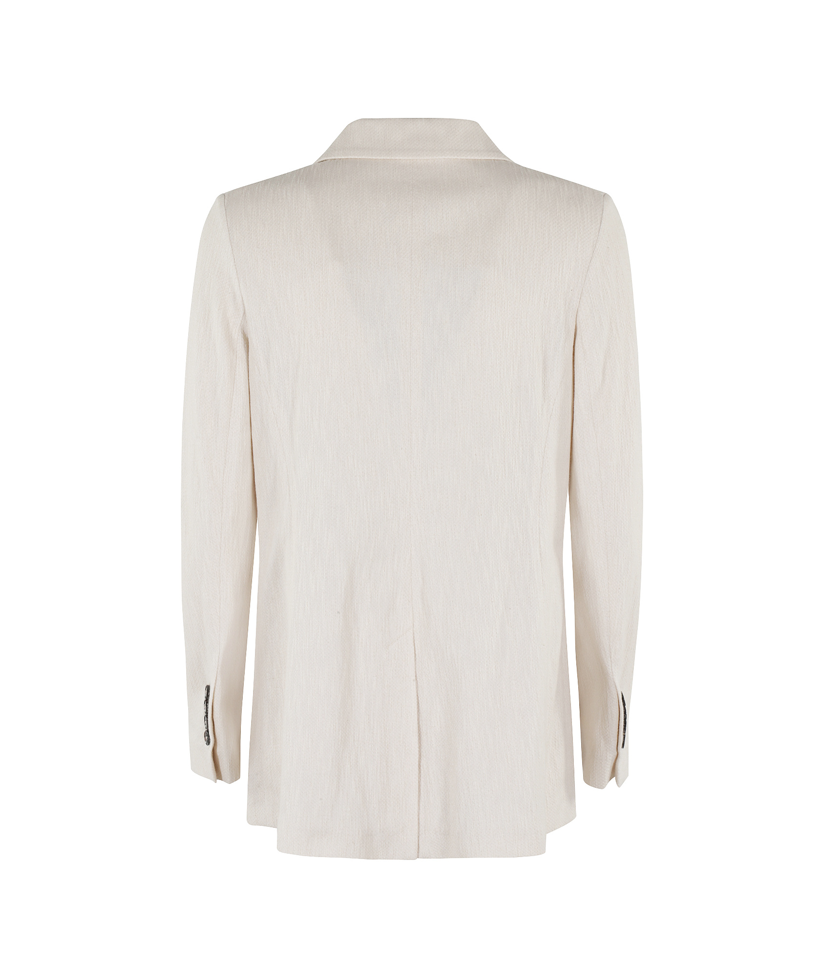 Shop Circolo 1901 Double-breasted Blazer In White
