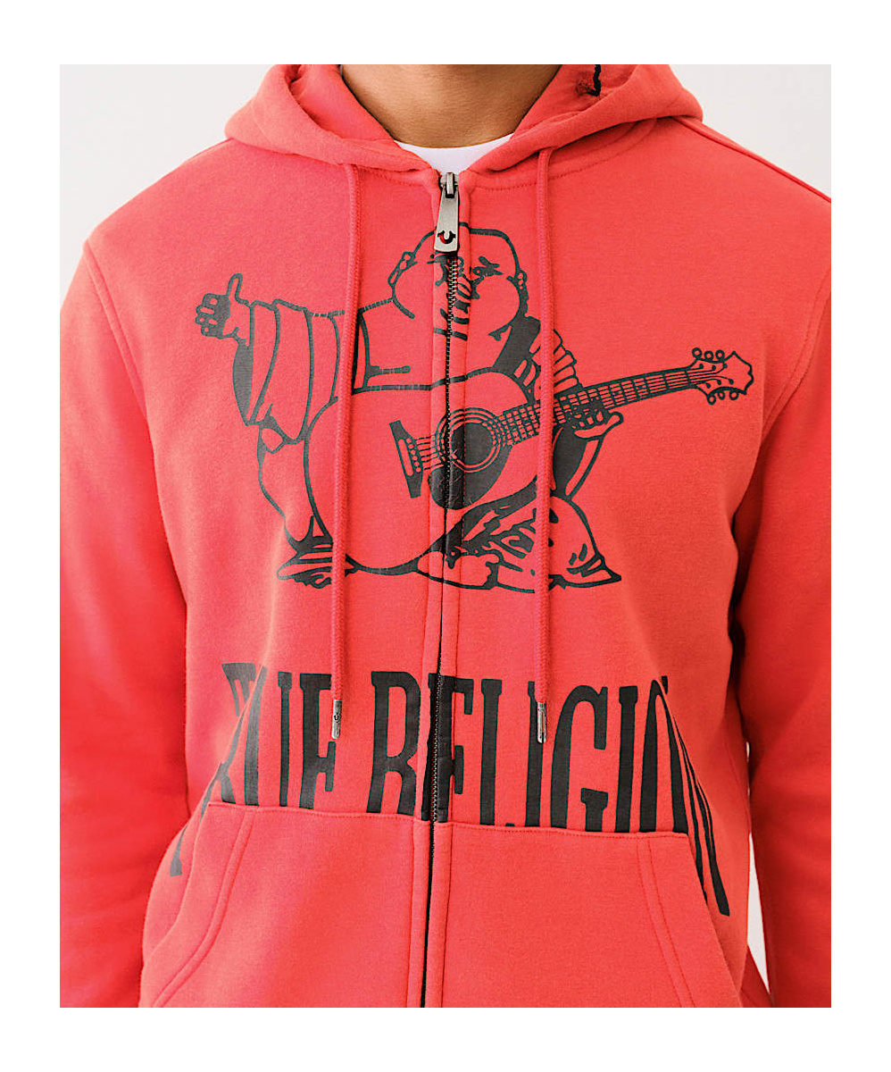 TRUE RELIGION VINTAGE BUDDHA ZIP HOODIE