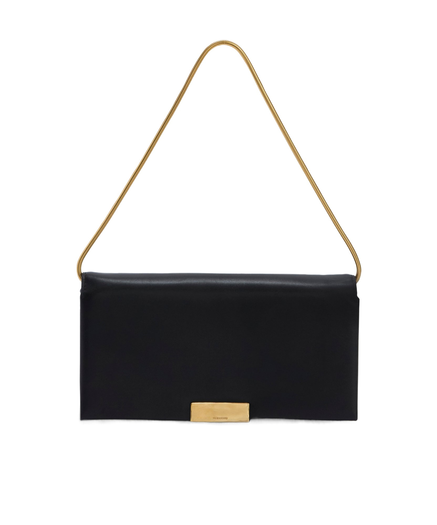 Jil Sander Carnet Clutch Bag In Black