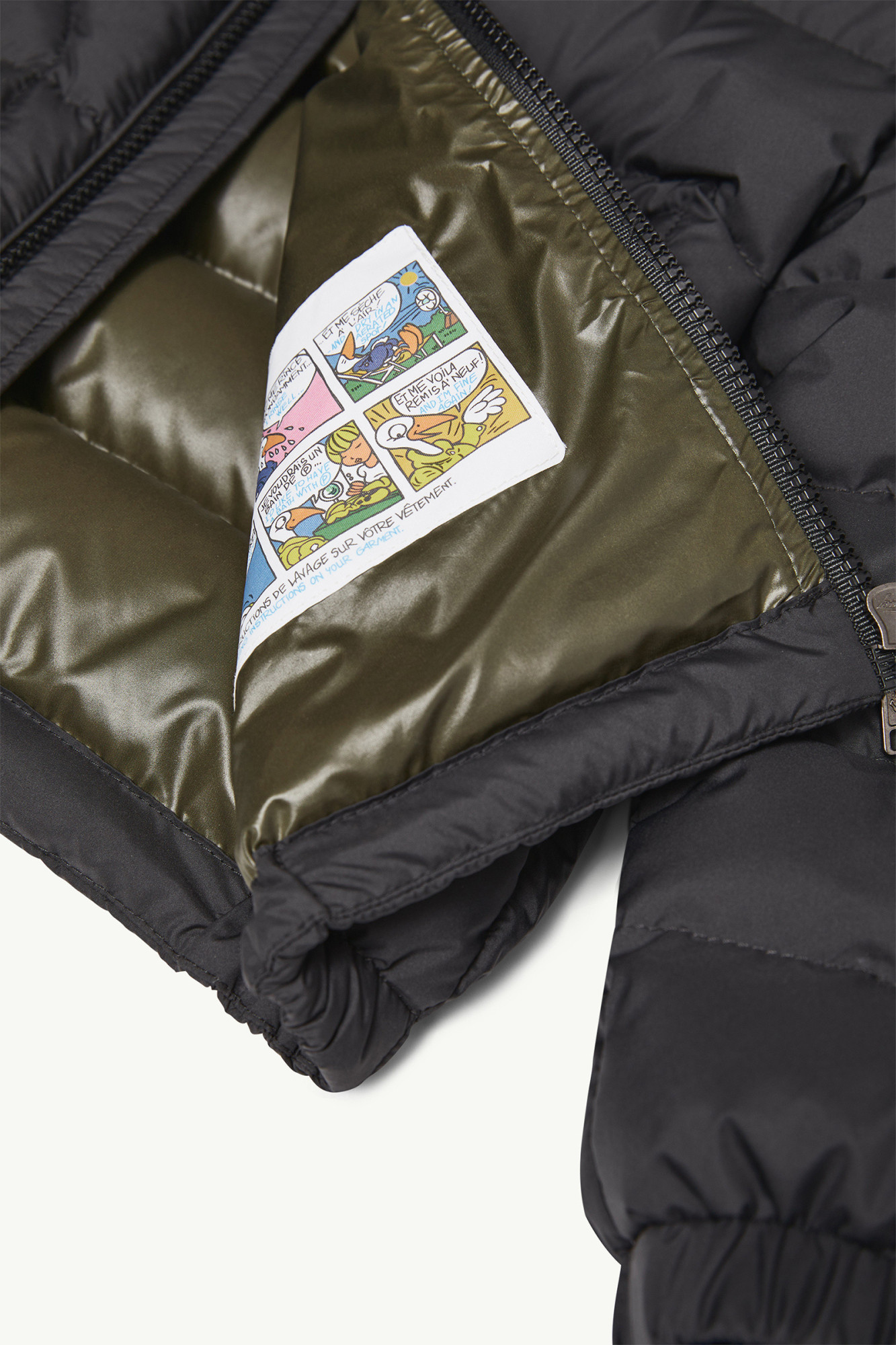 Moncler Grecois Hooded Quilted Jacket In Black
