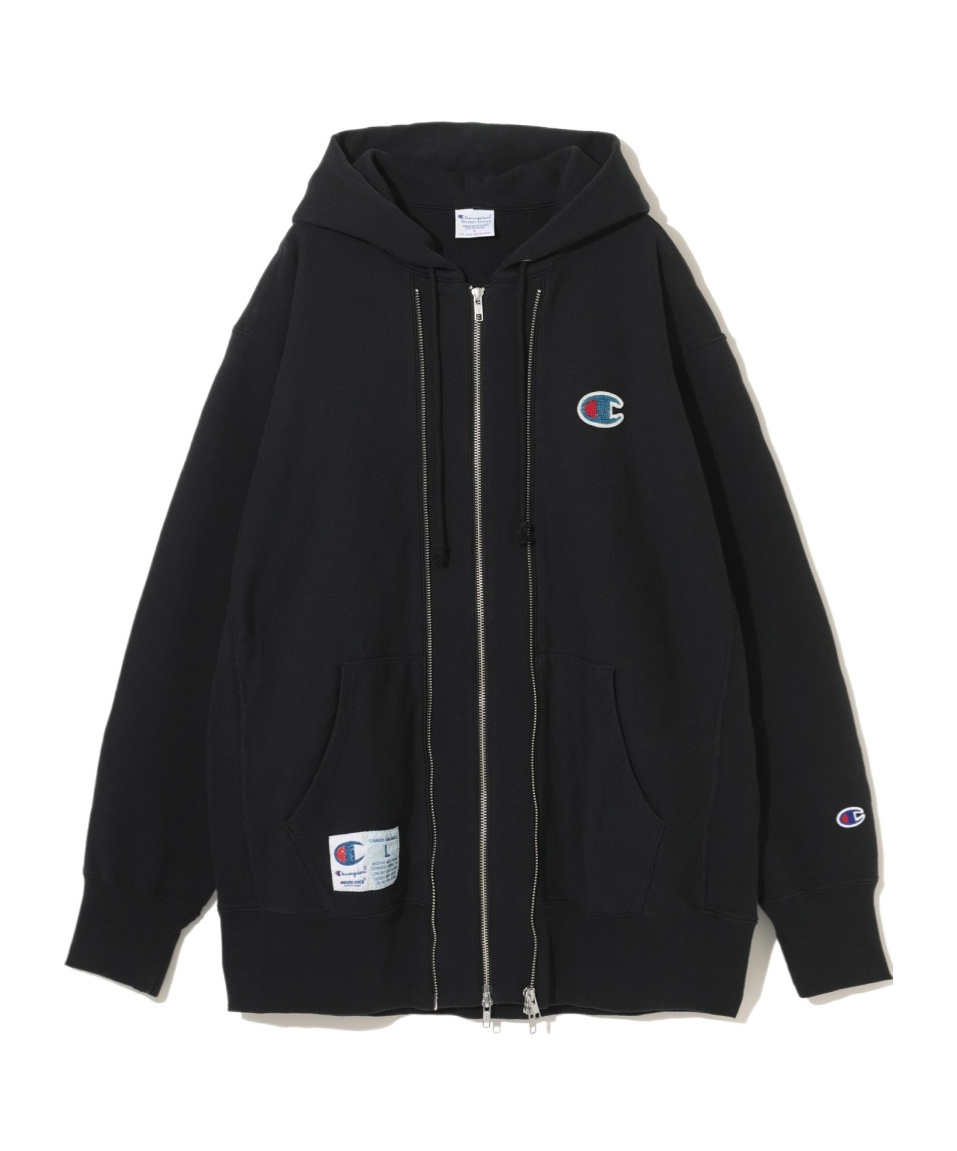 Undercover X Champion Hoodie In Black