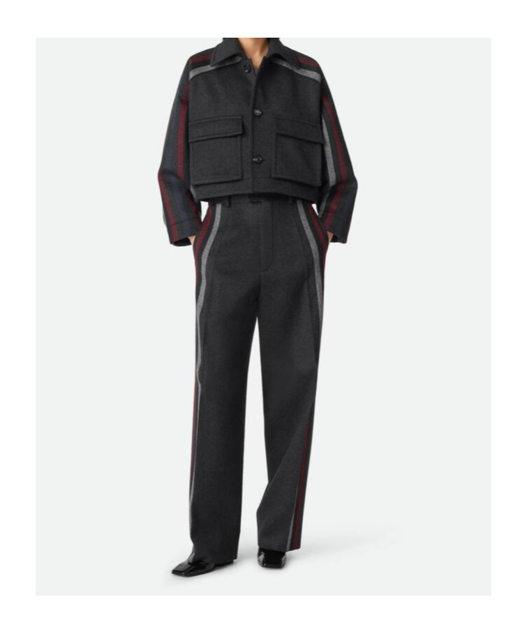 Bottega Veneta Wool And Cashmere Jacket In Multi
