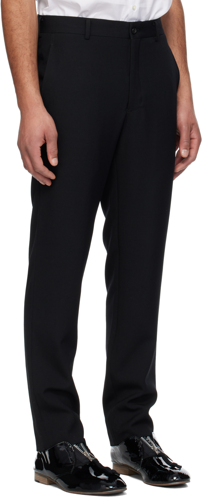 Comme Des Garçons Gabardine Trousers