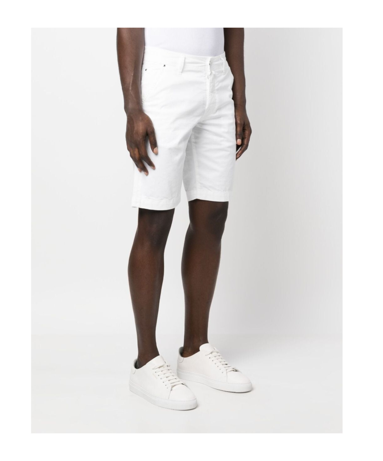 Jacob Cohen `nicolas` Bermuda In White