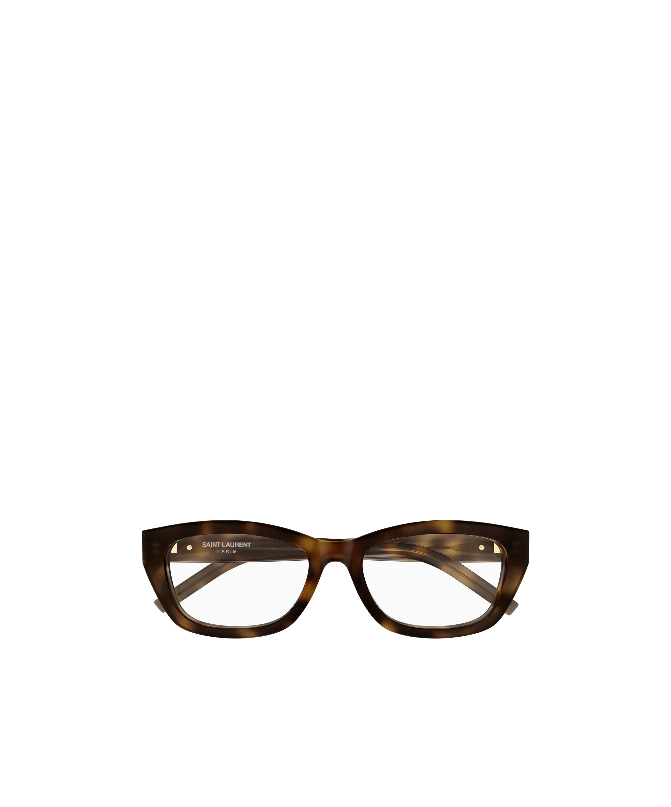 Saint Laurent Cat-eye Glasses In Brown