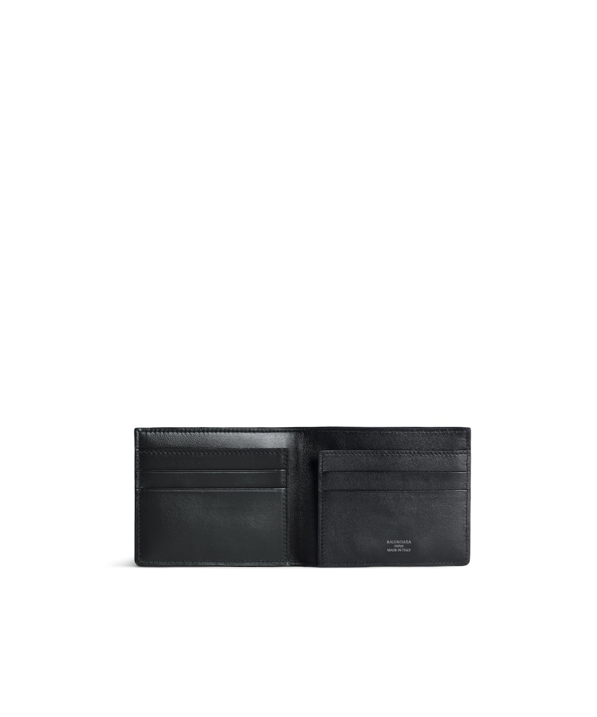 Balenciaga Rodeo Square Folding Wallet In Black