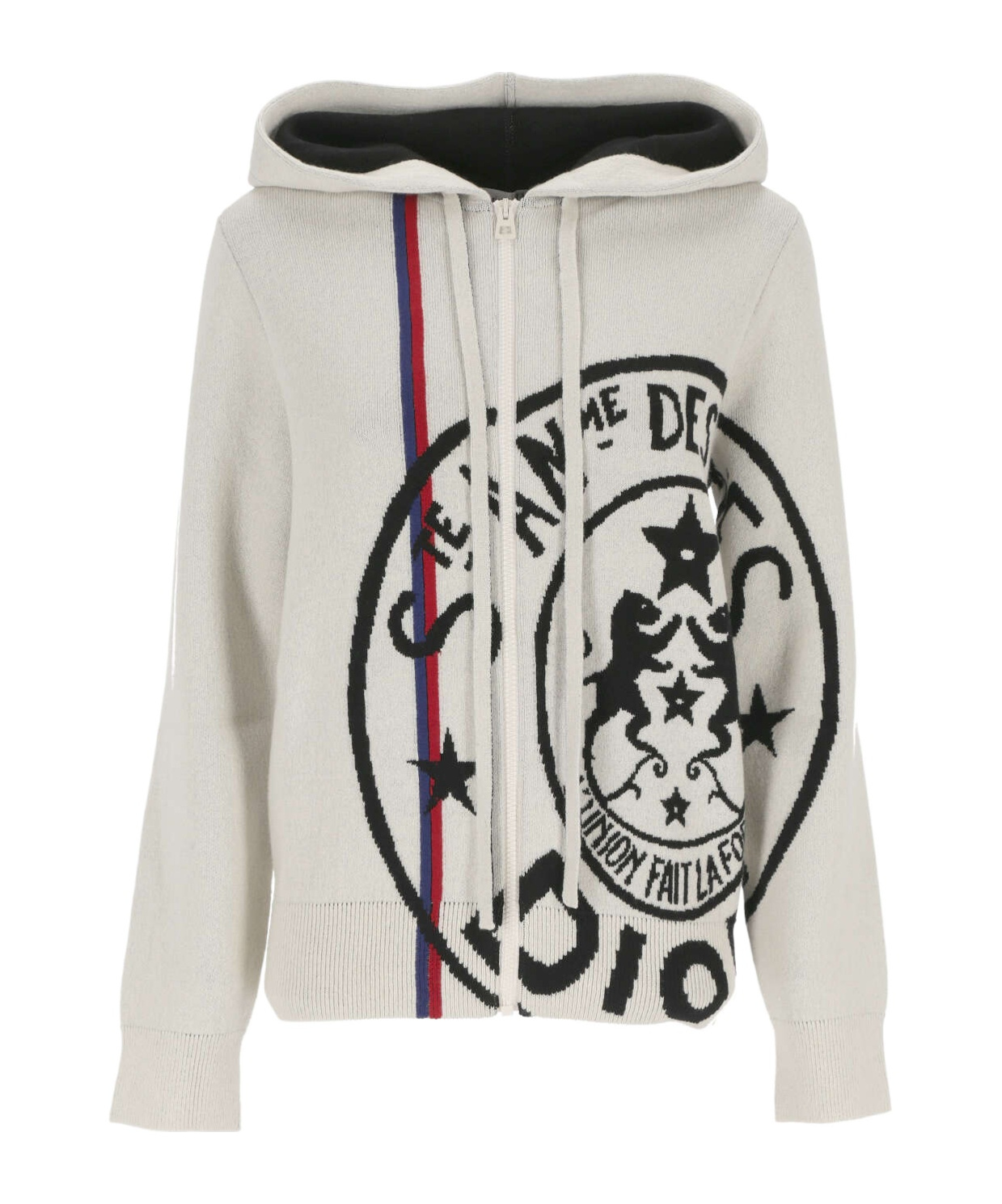 DIOR LONG-SLEEVED KNITTED CARDIGAN