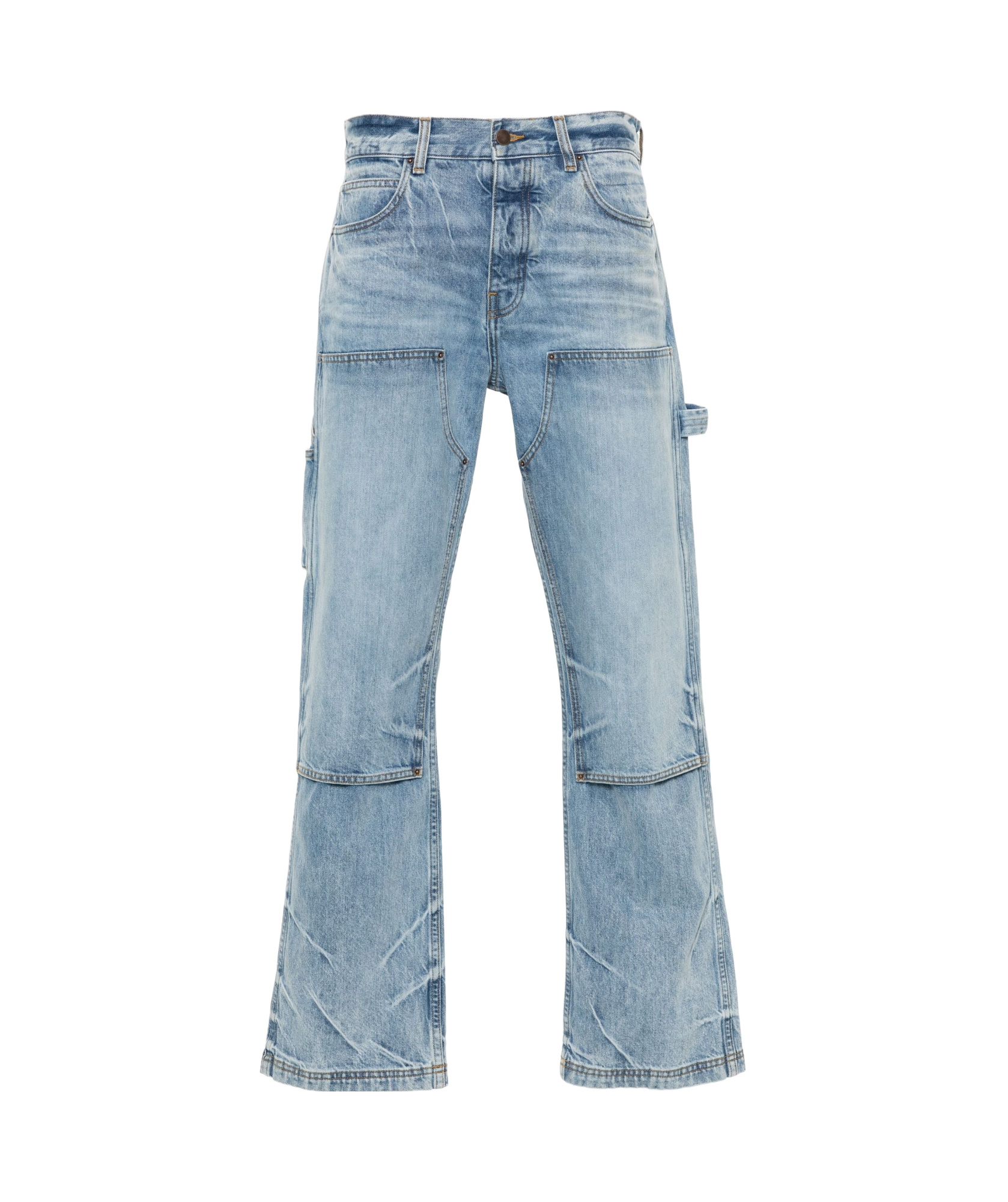 Amiri Carpenter Straight-leg Jeans In Blue