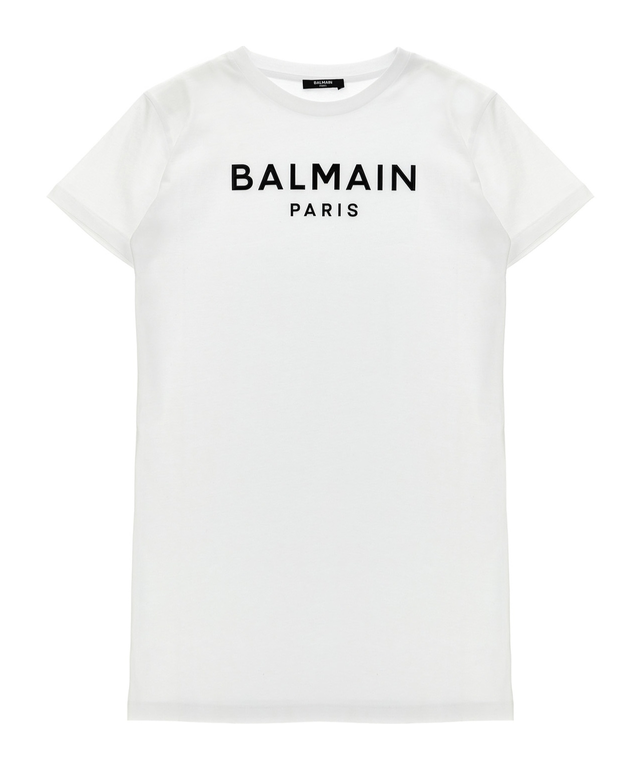 Balmain Logo-raised T-shirt In White