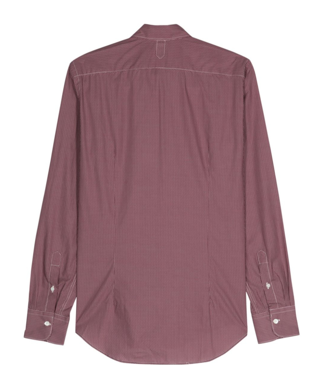 Canali Long-sleeved Shirt In Brown