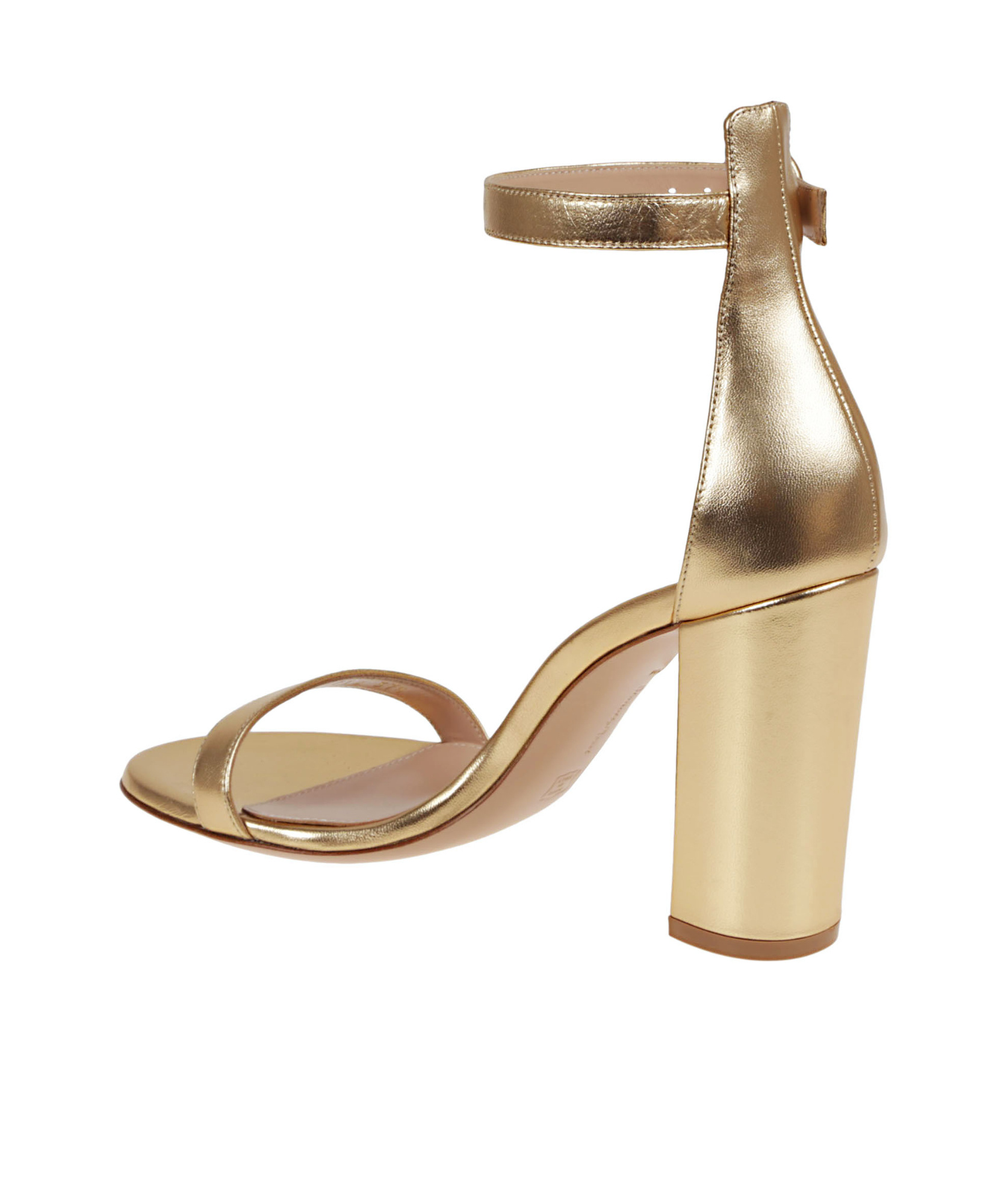 Shop Gianvito Rossi 95mm Gaeta Sandals In Nude