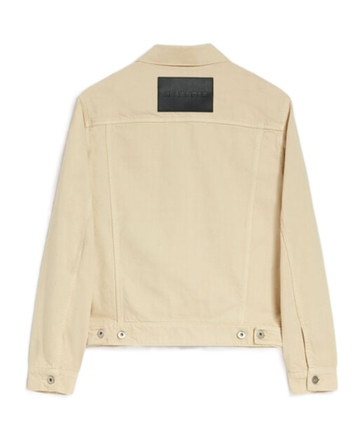 Jil Sander Denim Jacket In Brown
