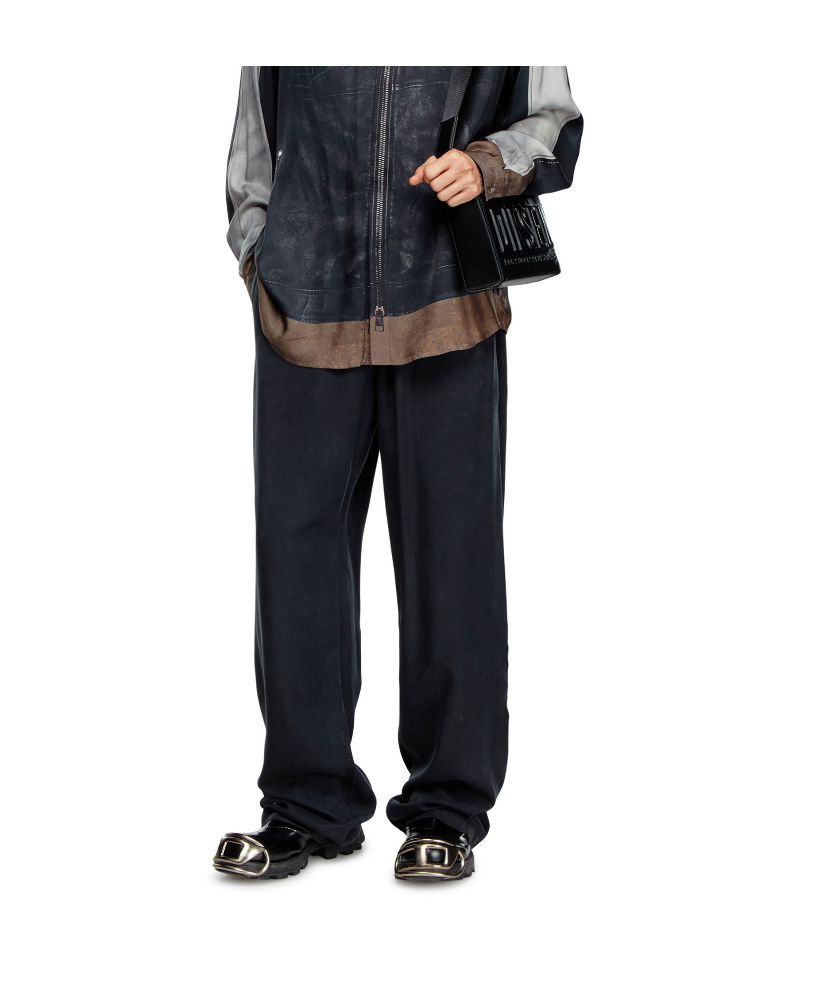Diesel P-dreyer-c Trousers In Black