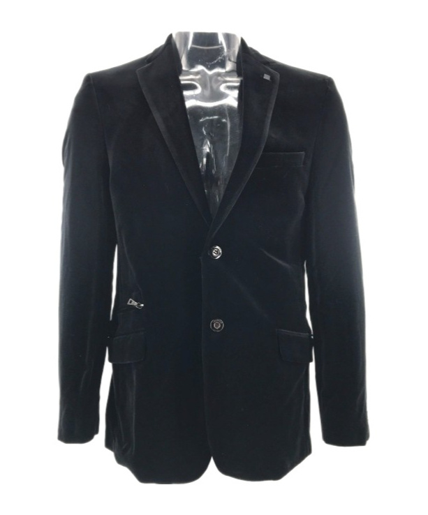 Karl Lagerfeld Single-breasted Suit Jacket In Black