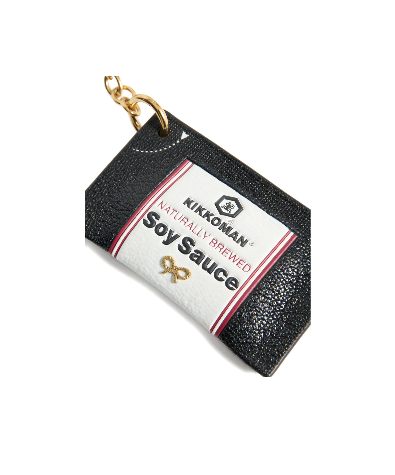 Anya Hindmarch Keychain Kikkoman Soy Sauce In Black