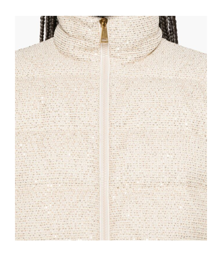 Moncler Long-sleeved Cotton Clothes In White