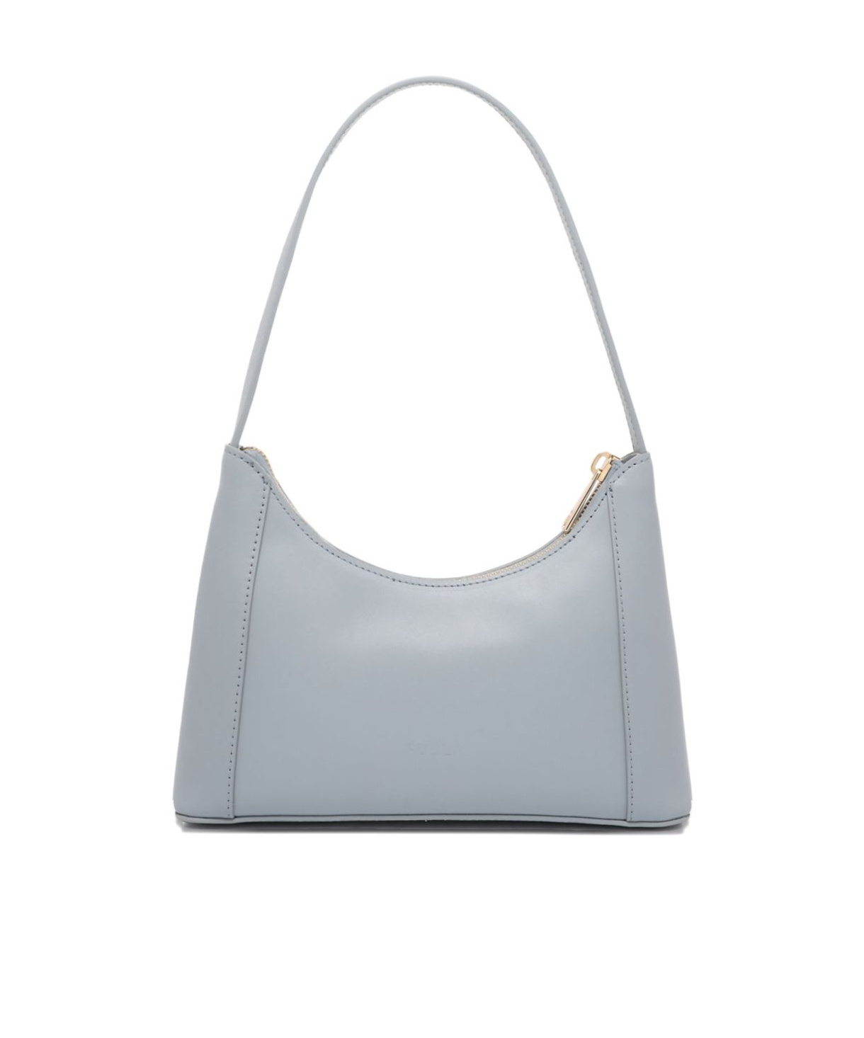 Furla Diamante Logo Plaque Mini Shoulder Bag In Blue