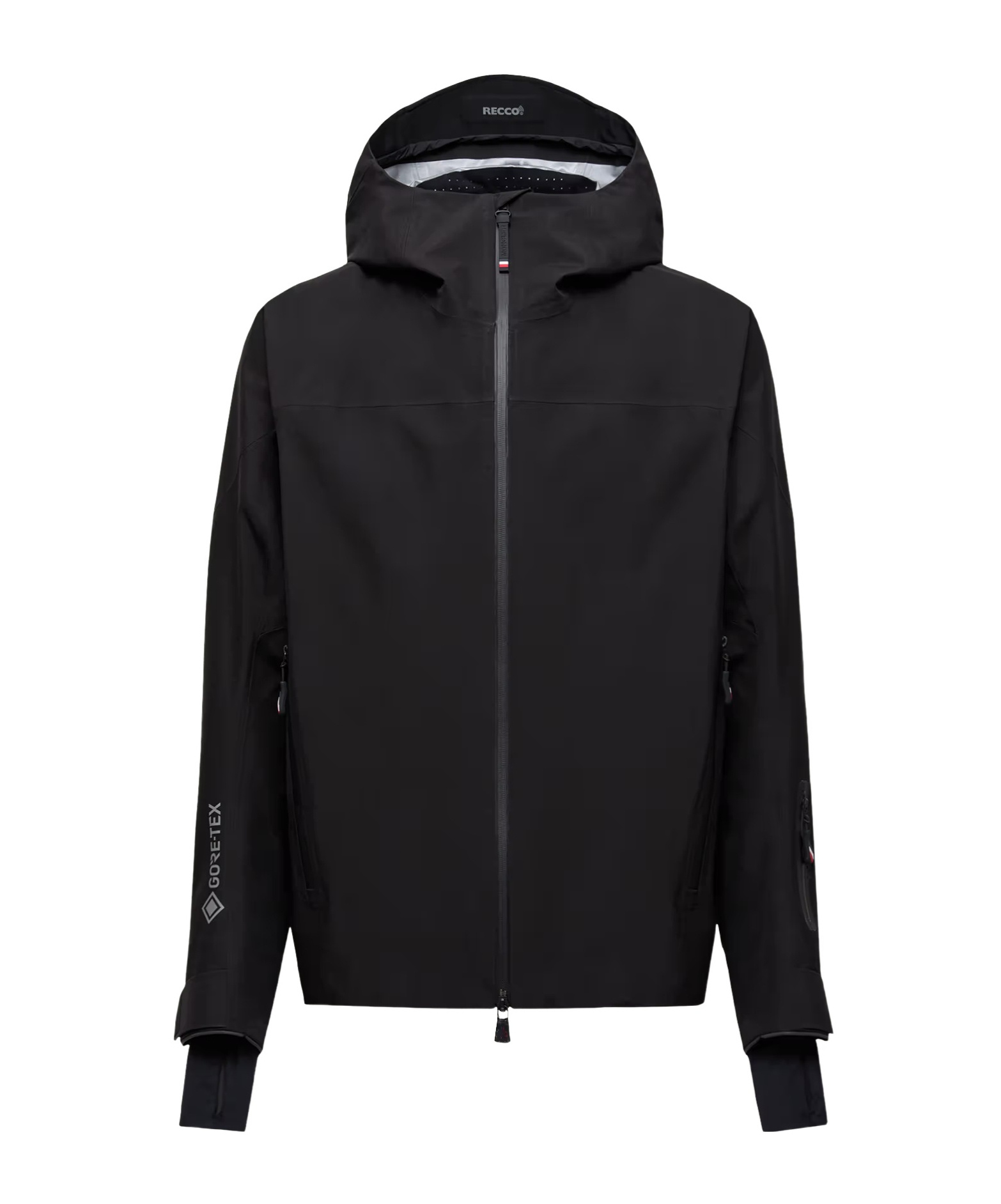 Moncler Hinterburgs Hooded Gore-tex Ski Jacket In Black