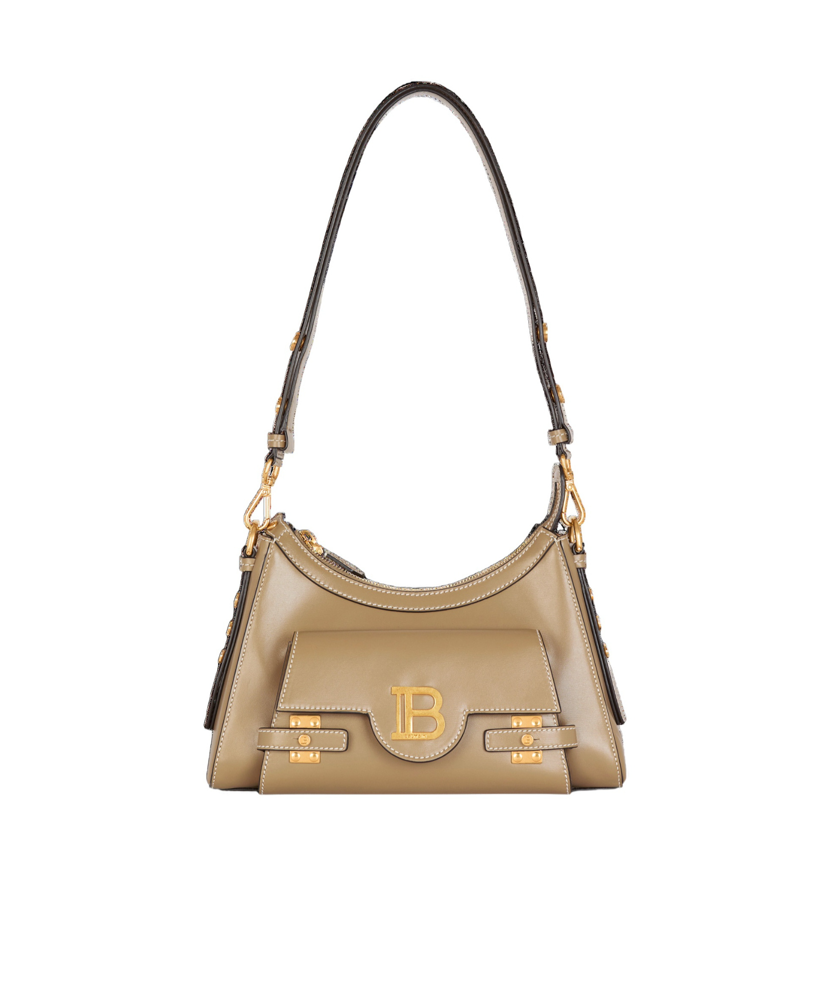 BALMAIN CALFSKIN B-BUZZ HOBO BAG