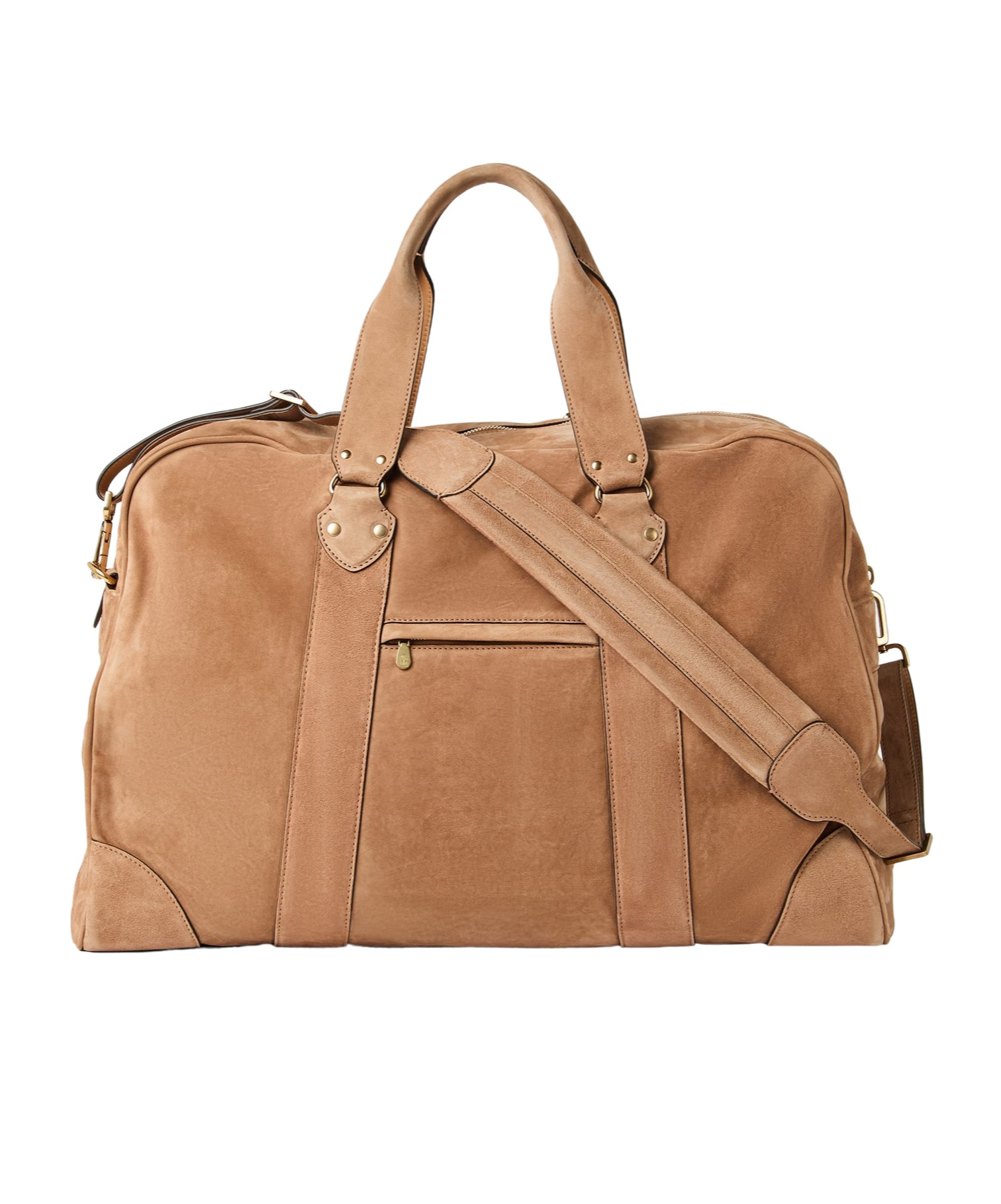 Brunello Cucinelli Zip-up Weekend Bag In Brown