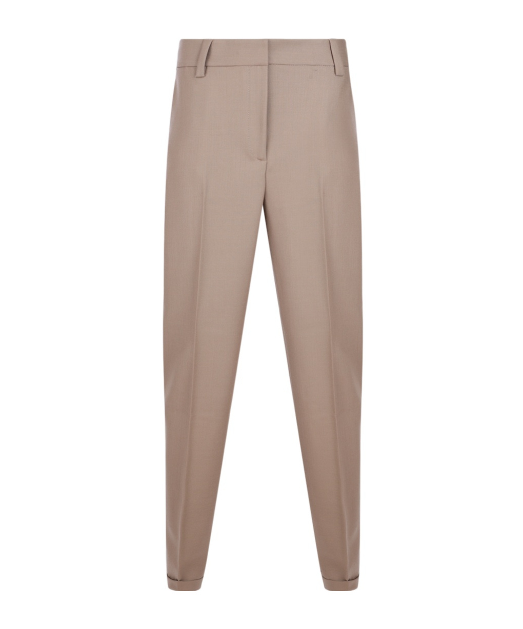 Antonelli Belt Loop Casual Pants In Neutral