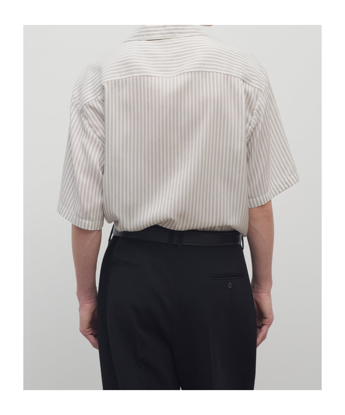 The Row Striped Short-sleeve Shirt