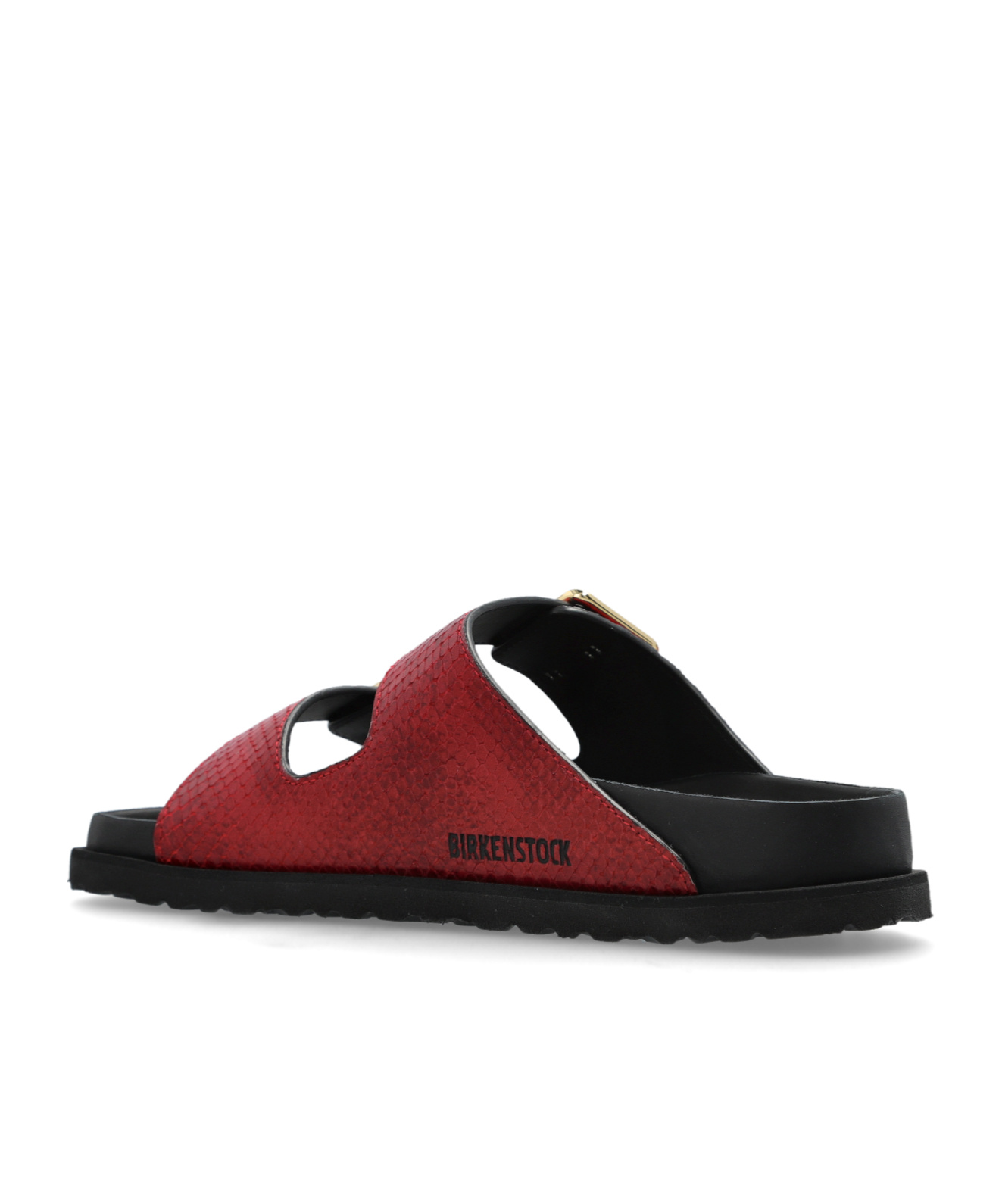 Shop Birkenstock Arizona Slides In Black