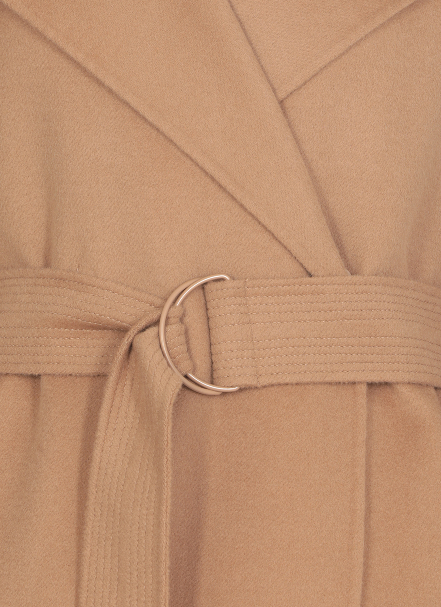 Max Mara Long-sleeved Coat In Green
