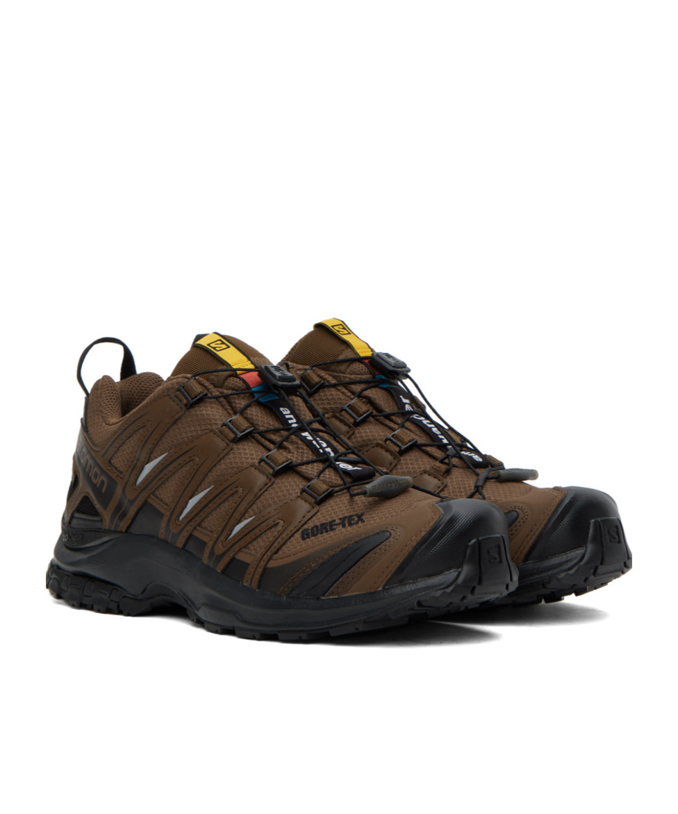And Wander X Salomon Lace-up Joint Sneakers In Black