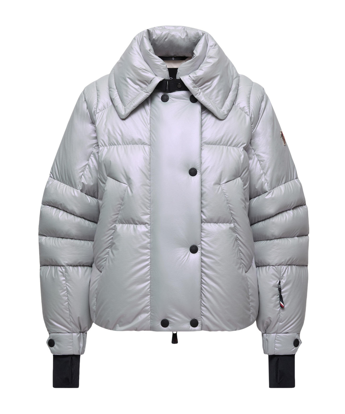 Moncler Jeita Down Ski Jacket In Gray