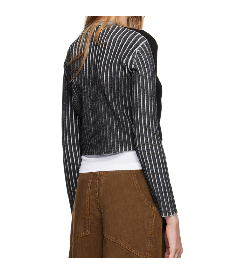 Marni Logo-embroidered Cotton Cardigan In Black