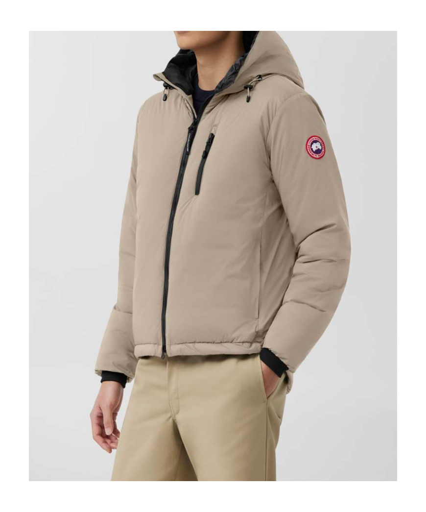 Canada Goose Long-sleeved Down Jacket In Nude