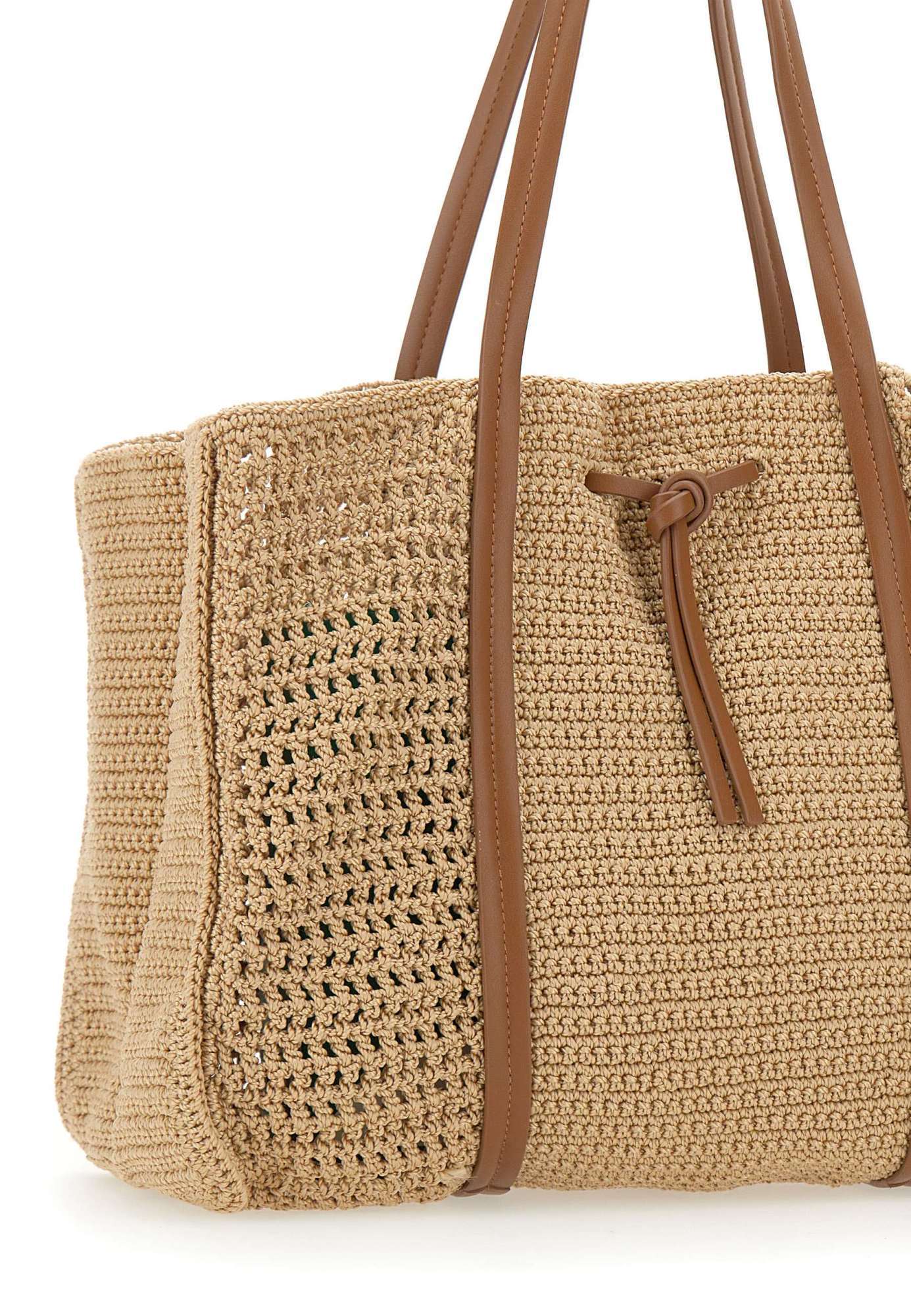 Gianni Chiarini Victoria Braided Shoulder Bag In Brown
