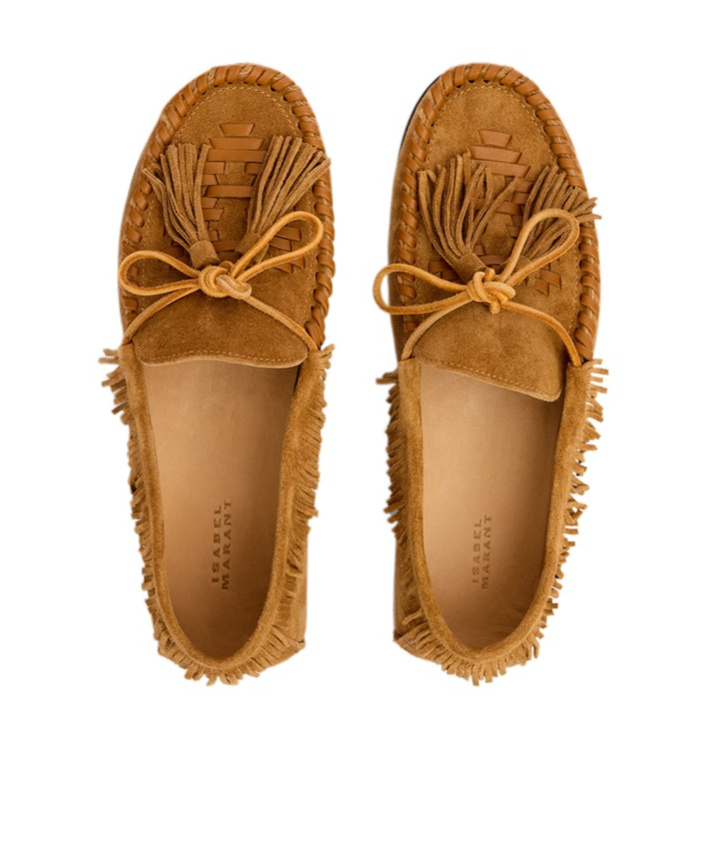 Isabel Marant Fitza Loafers In Brown