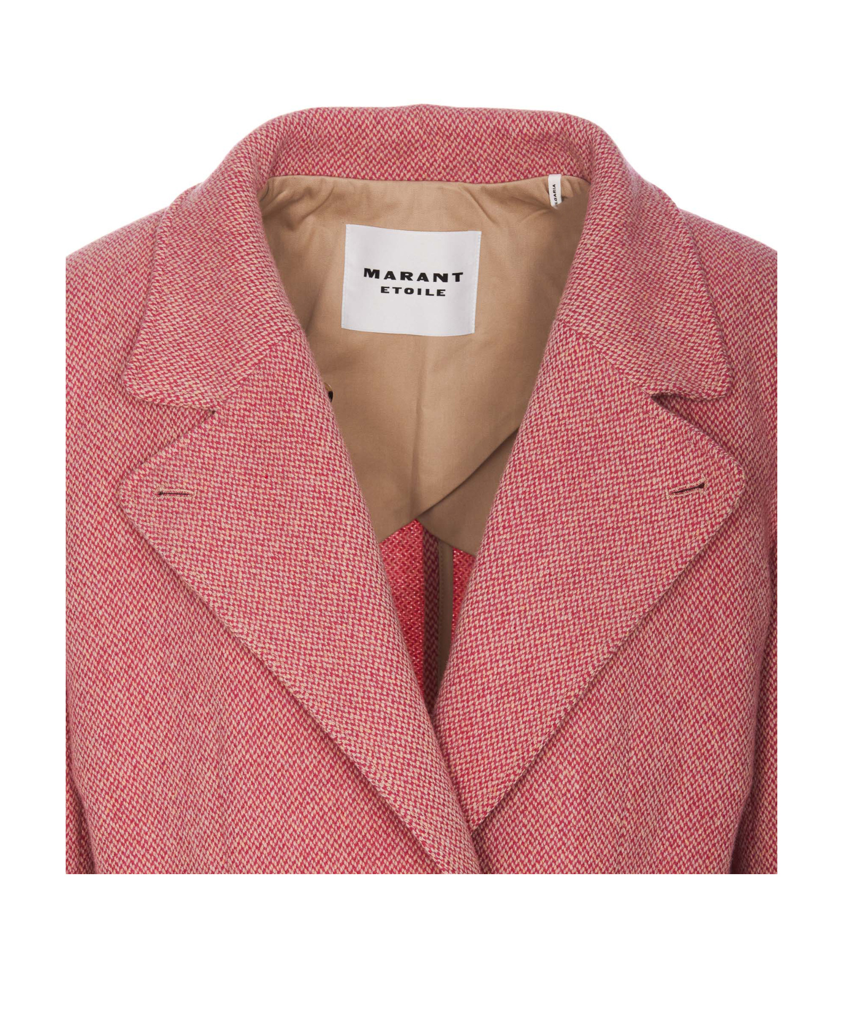 Isabel Marant Étoile Cassidy Cropped Jacket In Pink