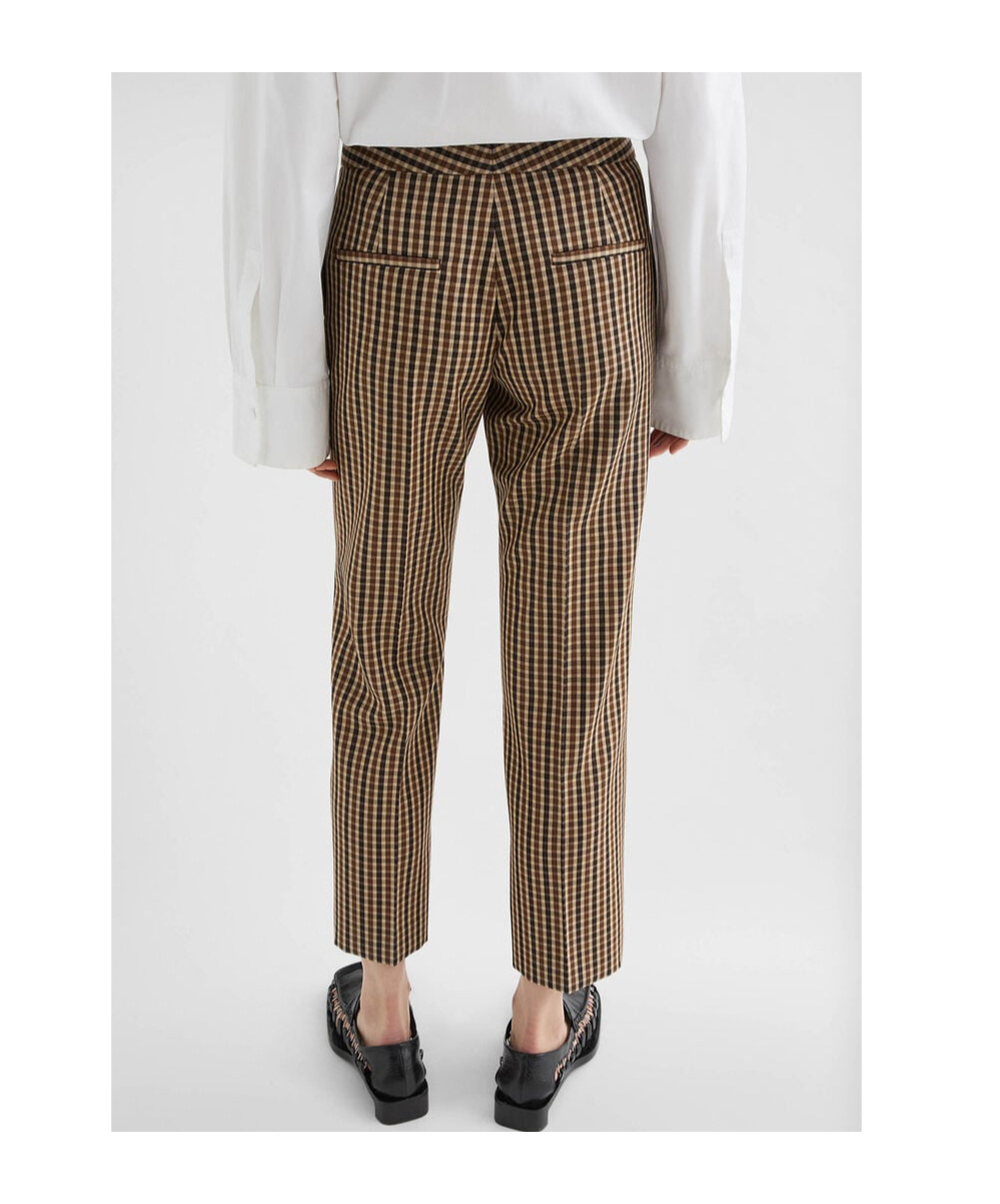 Jil Sander Wool Canvas Tailored Trousers