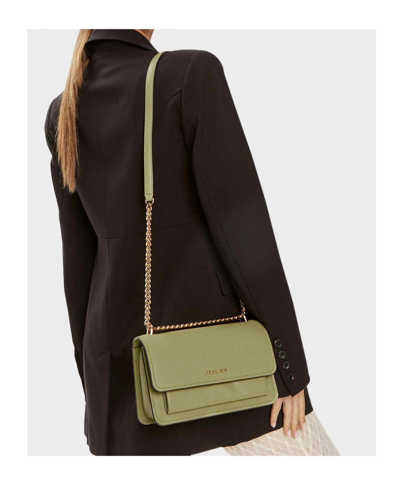 Michael Michael Kors Lg Shoulder Bag In Brown