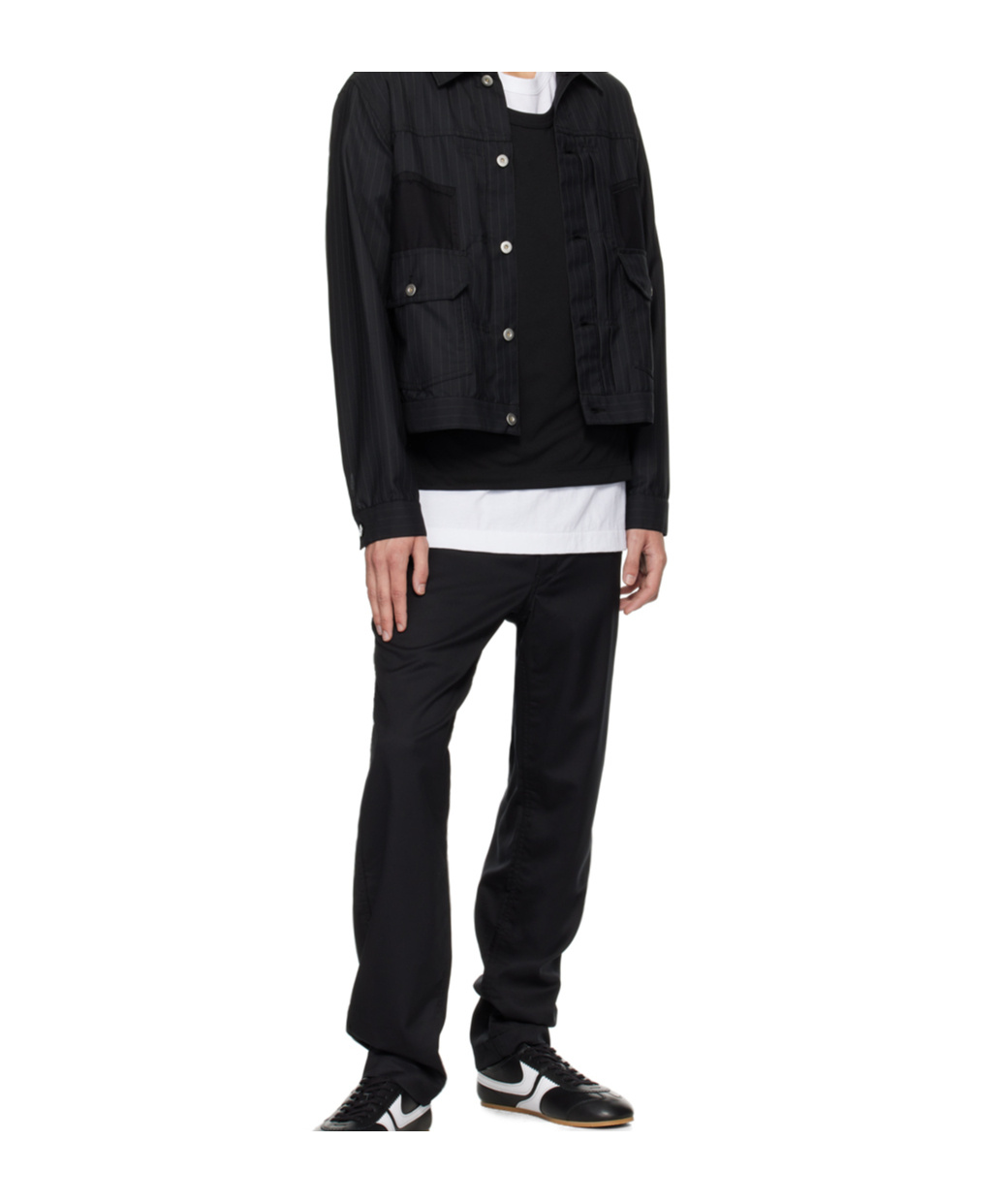 COMME DES GARÇONS BELT LOOPS SLACKS