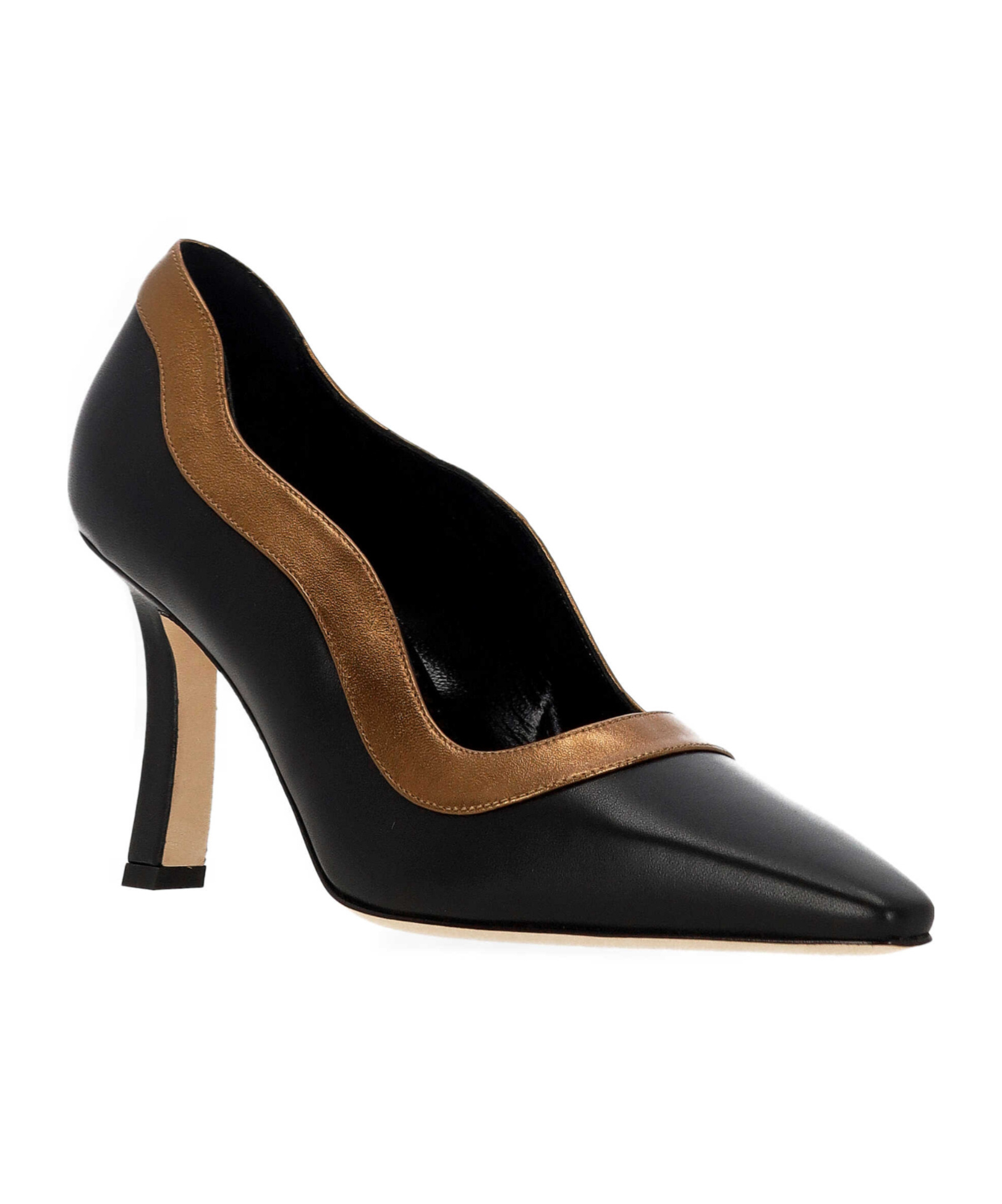 Manolo Blahnik Slip-on High Heels In Black