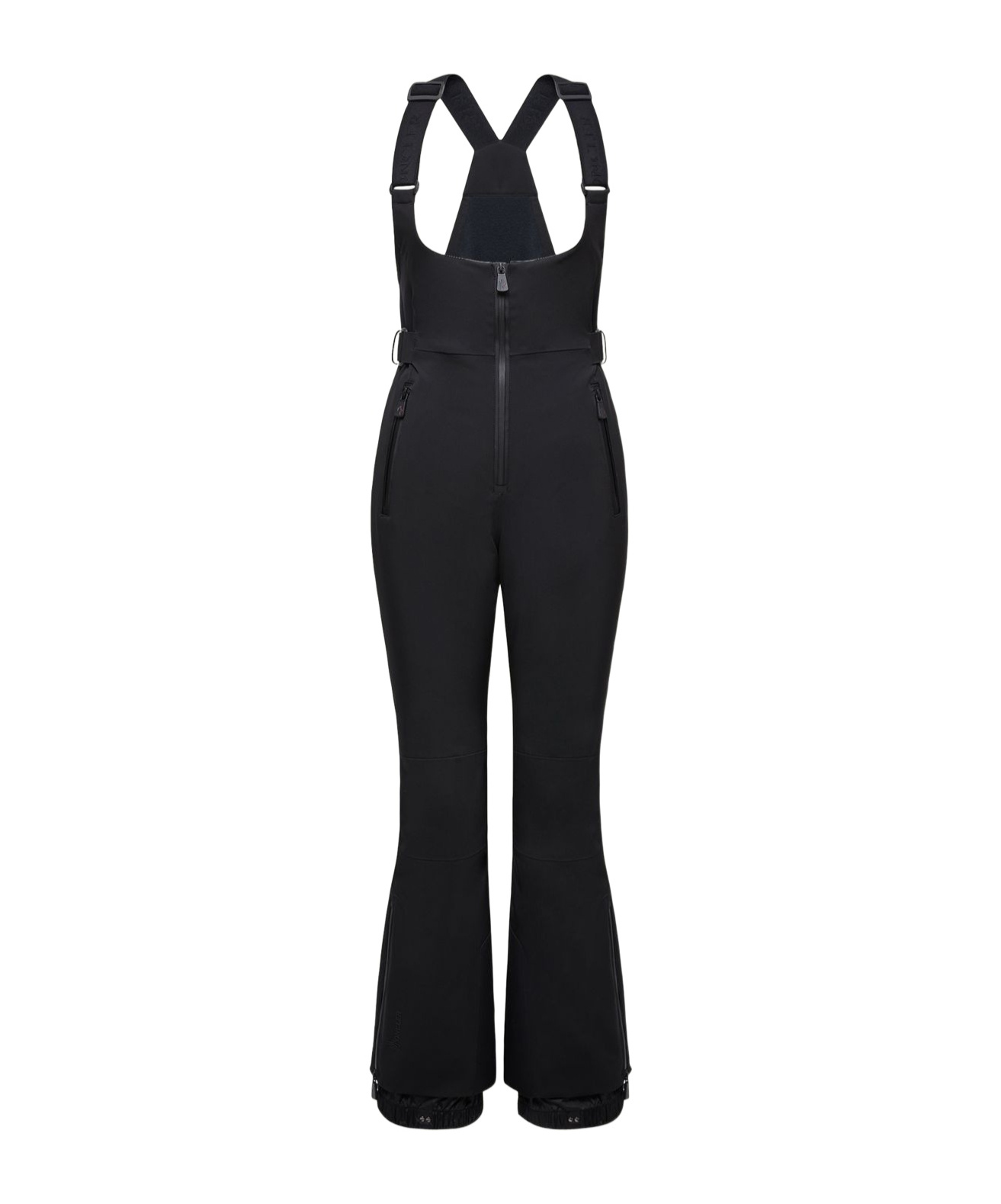 Moncler Insulated Ski Bib In Black