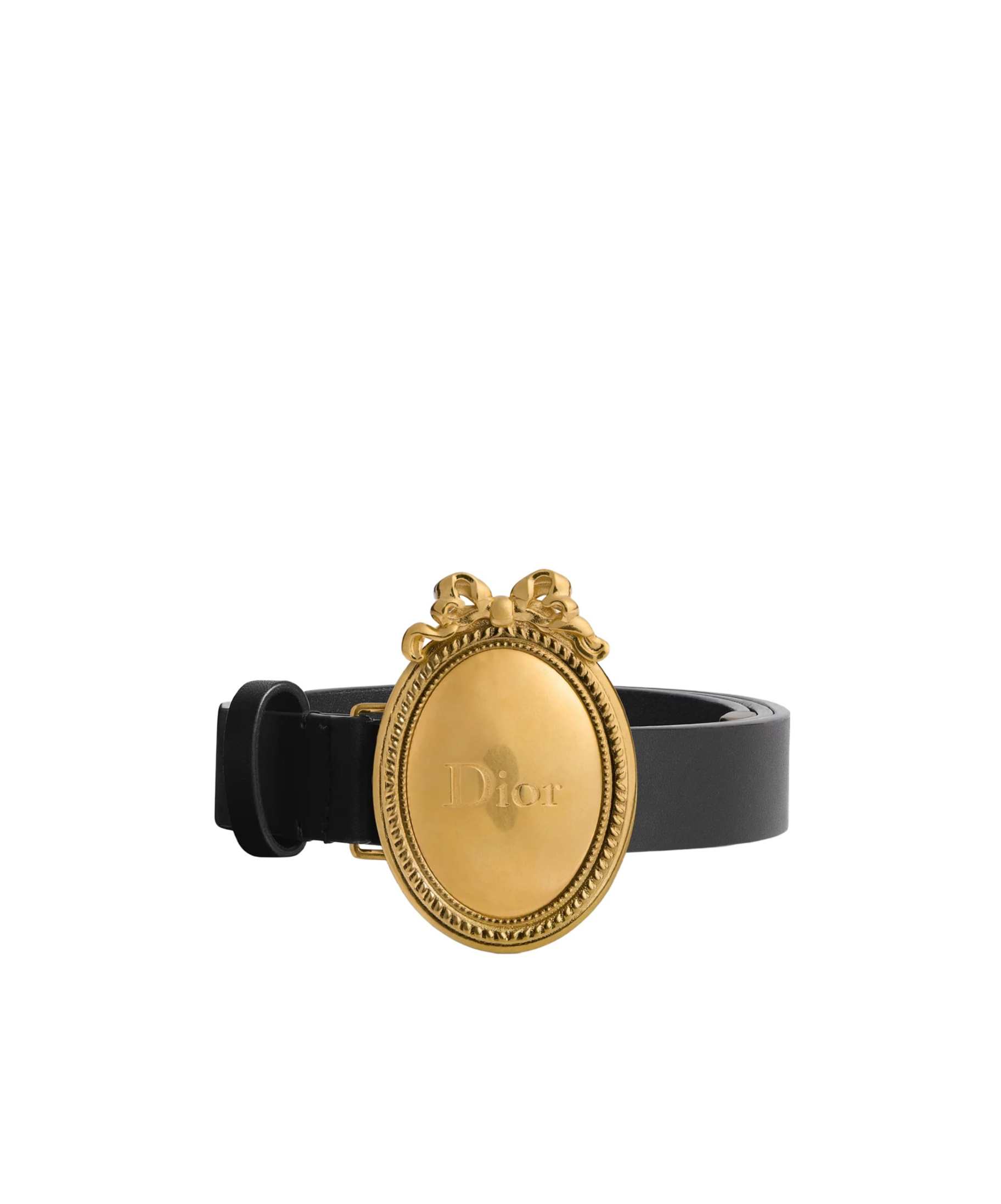 Dior Médaillon Belt In Black