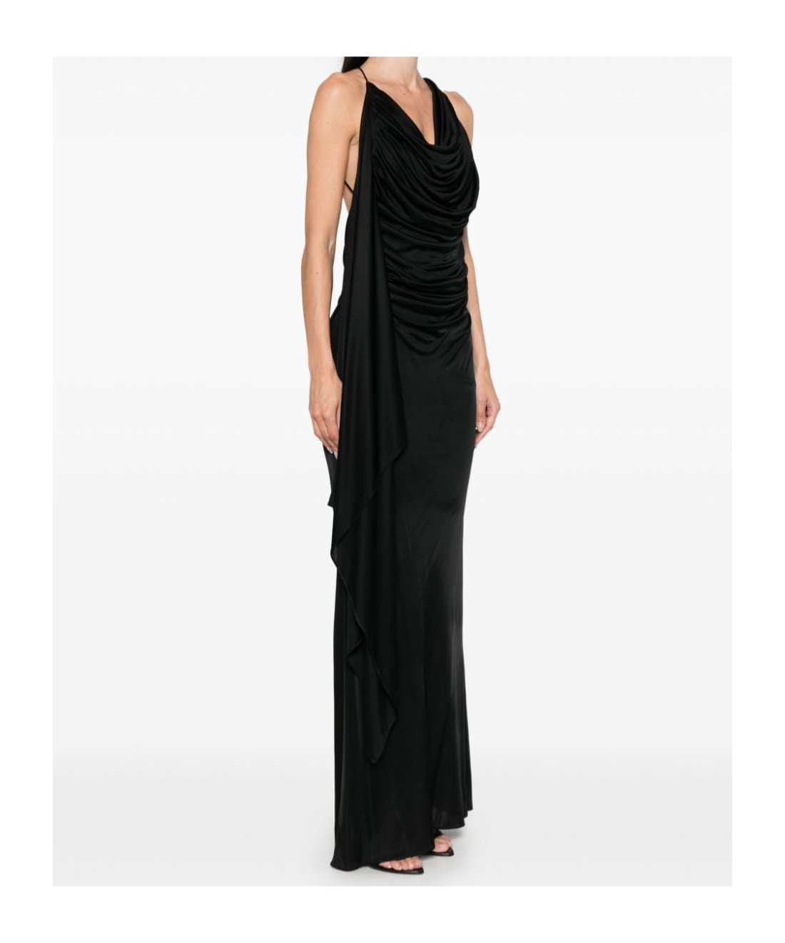 Giuseppe Di Morabito Brooch-detail Maxi Dress